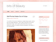 Tablet Screenshot of dailybitsofbeauty.com